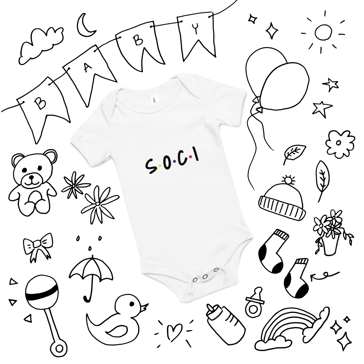 Body per neonati “Soci”