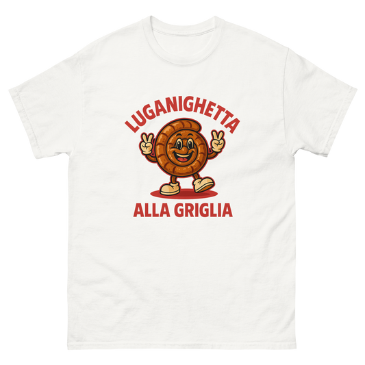 Maglietta “Luganighetta alla griglia”