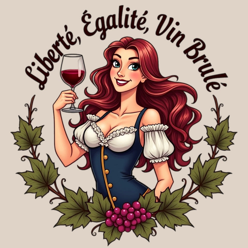 Maglietta “Liberté, Egalité, Vin Brulé